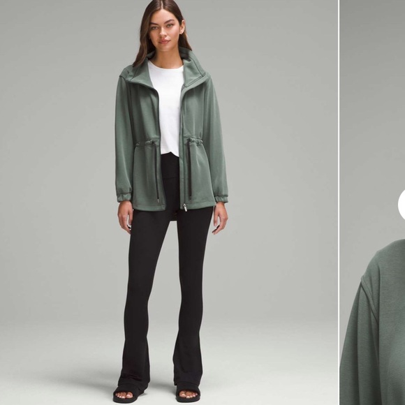 Lululemon Softstreme Cinch-Waist Jacket
Smoked Spruce size 8 - Picture 2 of 9